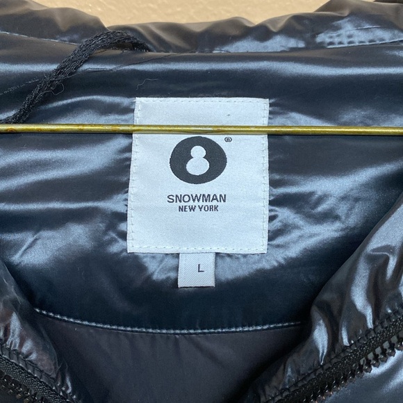 Snowman New York Bubble Down Puffer Jacket “Black” - Picture 4 of 14